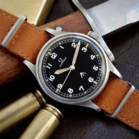 omega 1953 raf pilots watch|1953 omega military.